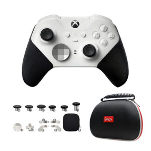 Control Microsoft Xbox Elite Core White Blanco + Kit completo + Bolso transporte